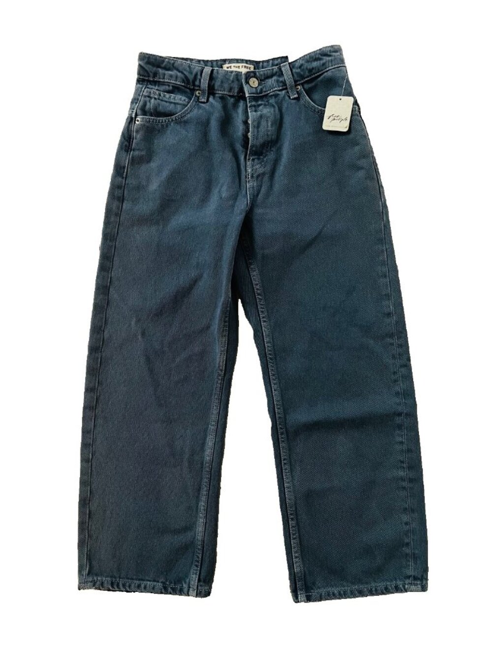 We the Free People Deep Trance Dropped Boyfriend Jeans Ocean ( 24 )